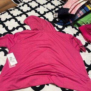 Pink Hooded Sweatshirt